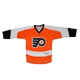 Boys NHL Philadelphia Flyers Hockey Jersey / Sweater - Orange & Black (Size: L/XL )