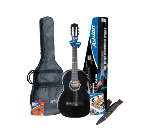 Ashton SPCG34 Anf&auml;ngerset Gitarre schwarz Preisvergleich