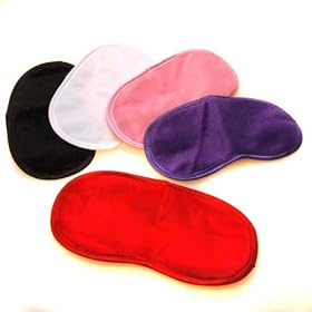 Satin Love Mask Blindfold Eye Masks Four Assorted Colors