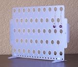 Angelynn's Earring Angel Pierced Earring Holder Tree Stand ~ Jewelry Organizer Storage Display Caddy ~ Earring Rack (Frosted Translucent Lexan)
