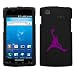 SAMSUNG GALAXY S CAPTIVATE I897 PURPLE AIR JORDAN LOGO ON A BLACK HARD CASE COVER