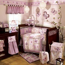 CoCaLo Sugar Plum 6 Piece Crib Bedding Set CoCaLo Sugar Plum 6 Piece Crib Bedding Set