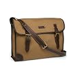 Olive n Figs Khaki 100% Cotton Canvas Messenger Bag