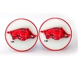 Arkansas Razorbacks Set of 2 Baby/Child Bedroom Drawer Pulls - NCAA College Athletics
