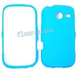 Samsung Freeform 3 R380 Fluorescent Solid Light Blue Hard Case, Cover, Face ....