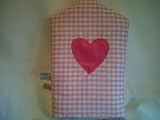 Pink Gingham & Pink Heart 8 Cup Cafetiere Cosy