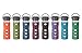 Sun's Tea 12oz 3-piece Strong Double Wall Glass Tea Tumbler (Travel Mug) with Strainer (flat top lid)