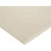 Grade F5 Pressed Wool Felt Sheet, White, Meets SAE J314 , 3/4" Thickness, 12" Width, 12" Length (Pack of 1)
