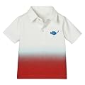 GENUINE KIDS White NBB Dip Dye Polo - 9M