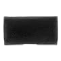 Premium Quality Black Leather Horizontal Case with Belt Clip and Belt Loops for Palm Centro 690/ 750/ 680 / 700P / 700W / 755P / LG EnV2 VX-9100 / Rumor / Decoy VX-8610 / Dare Vx-9700/ Glimmer UX-830 / Vu CU920 / Venus VX9400 / Chocolate VX8500 / HTC Wing / P4350 (Herald) / HTC 8125 / 8100 / MDA (USA) / K-JAM / P4300 (Wizard) / Fusion 5800 / HTC Touch Dual / BlackBerry Pearl 8100 / Samsung Glyde U940 / Mysto / Blast T729 / MOT V950 / NOKIA N96 / 5310