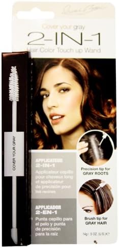 Cover Your GrayHair Coloring 2in1 Jet Black .5 ounce (Pack of 2)