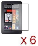 6 Pack Premium Clear Screen Protector for Amazon Kindle Fire (Clear, SmackTom Packaging) 6 Pack Premium Clear Screen Protector for Amazon Kindle Fire (Clear, SmackTom Packaging)