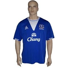 09-10 Everton Home Trikot