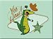 Wally Gator 'Yee Haw!' Refrigerator Magnet