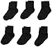 Jefferies Socks Baby-Girls 6 Pair Pack Seamless Turn Cuff Socks