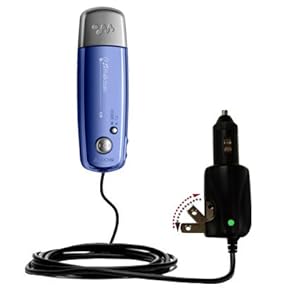 Car and Home 2 in 1 Combo Charger for the Sony Walkman NW-E003F - uses Gomadic TipExchange Technology