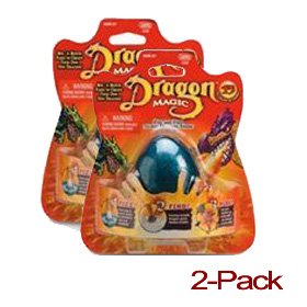 Childrens Toyshop  Toys : Dragon Magic Egg 2-Pack - Fizz 'n Find - Egg with Random Toy Dragon Inside
