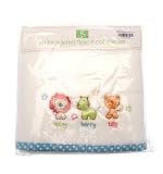 'Safari Friends' Fleece Cot Blanket