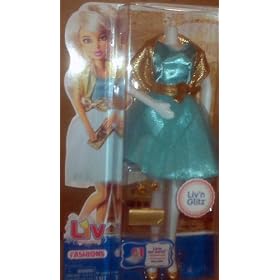 Liv Doll Liv'n Glitz Outfit with Purse, Shoes, Scarf, and Earrings