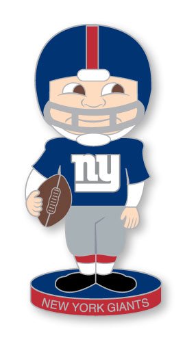 New York Giants Bobble Head Pin