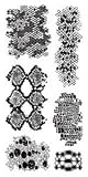Inkadinkado Clear Stamps 4-Inch by 8-Inch Sheet, Snakeskins