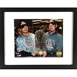 (13x16) Framed Boston Red Sox Daisuke Matsuzaka and Junichi Tazawa Sports Poster Print