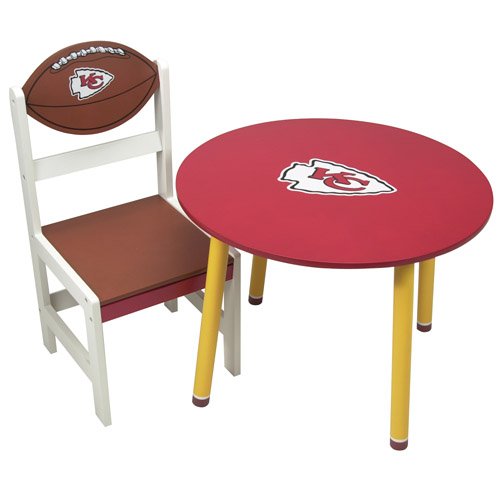 NFL Kansas City Chiefs Childrens Wooden Team Chair