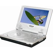 RJTECH RJ-1700PDVX Portable MPEG4/DVD Player with USB and Card Reader Function (Black)