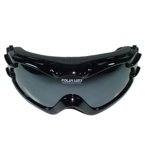 POLARLENS SERIES PG4-01 goggles / snowboard goggles / sunglasses with reflective ORANGE FLASH-MIRROR (image shows black)+ microfiber cleaning cloth bag! Great looking goggles by european designer. Excellent quality! Skiing / Snowboarding / Snowmobiling