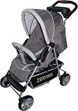 Zekiwa 323/130-04 - Biker Standard Dessin: Grey, ALU-Gestell mit Spieltisch und Einhandfaltmechanik