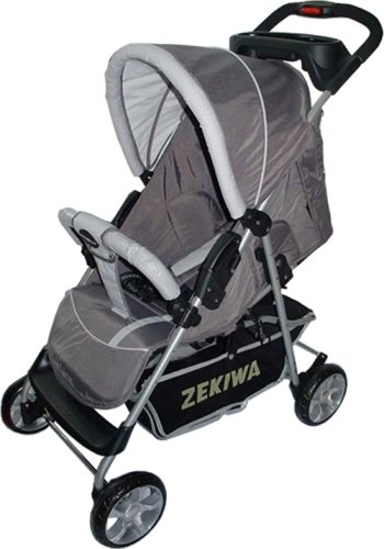 Zekiwa 323/130-04 - Biker Standard Dessin: Grey, ALU-Gestell mit Spieltisch und Einhandfal Preisvergleich