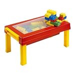 Mookie Folding Table with 58 Unico Bricks
