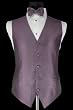 Tuxedo Vest - Venetian Collection Heather with Coordinating Bowtie