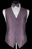 Tuxedo Vest - Venetian Collection Heather with Coordinating Bowtie