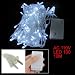 Christmas US Plug White 100 LEDs String Light Night Lamp 10M AC 110V