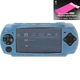 Official XVIDIA⢠Premium PSP 2000 Blue Silicone (rubber) skin / case for Sony Slim PSP2000 Plus Original Apple iPOD Pink Sock (see photo)!