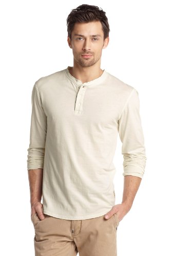 edc by ESPRIT Herren Langarmshirt 111CC2K024