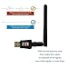 UYIKOO ® 300Mbps USB Wifi Dongle 2.4Ghz and 802.11N/G/B Wireless Network Adapter Band Antenna for Desktop PC Laptop,Support Windows XP,Win Vista,Win 7,Win 8.1,Mac OS X 10.6-10.11