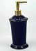 Regency Ink Blue Lotion Dispenser Bath Accessory