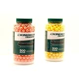 Kingman Training 11mm Pistol Paintballs - 500 Count - Orange Fill