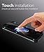 iPhone 7 Screen Protector, Fosmon TOUCH [HD Clear 3D | Full Coverage | Tempered Glass] Color Layer 9H Hardness Oleophobic Coating Glass Shield for Apple iPhone 7 (Black)