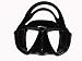 Scuba Diving Black Double Lens Mask