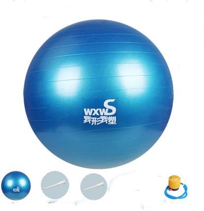 Zebratown 45cm Blue Fitness Exercise and Stability Ball