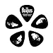 D'Addario Accessories Beatles Guitar Picks - The Beatles Collectable Guitar Picks - Meet the Beatles, 10 Pack, Light