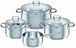 Silit 0016.6843.11 Topf-Set Toskana 4-teilig Edelstahl