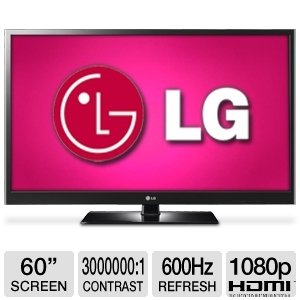 LG 60PV250 60-Inch 1080p TruSlim Frame Plasma TV