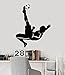 Vinyl Decal Soccer Player Kids Room Boys Decor Sports Art Wall Stickers (ig2955) Black