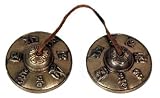 Unique 21st 30th 40th 50th Birthday Gift Her Him - 3 Tibetan Style Ting Shaw Cast Brass Meditation Bells