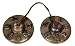Unique 21st 30th 40th 50th Birthday Gift Her Him - 3" Tibetan Style Ting Shaw Cast Brass Meditation Bells
