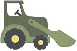 QuicKutz REV-0112-S 4 by 4 Dies, Front-End Loader Tractor